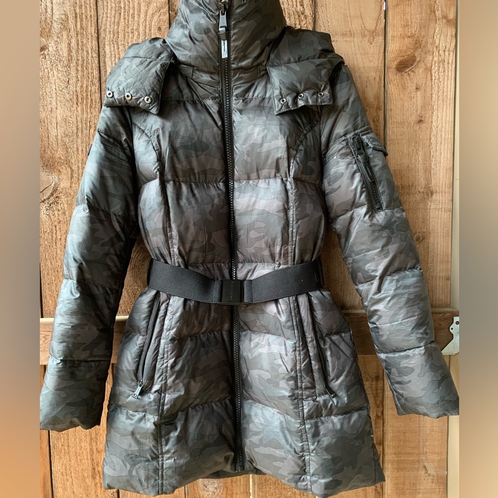 Sanctuary Women’s Belted Camp Buffer Jacket Size … - image 2